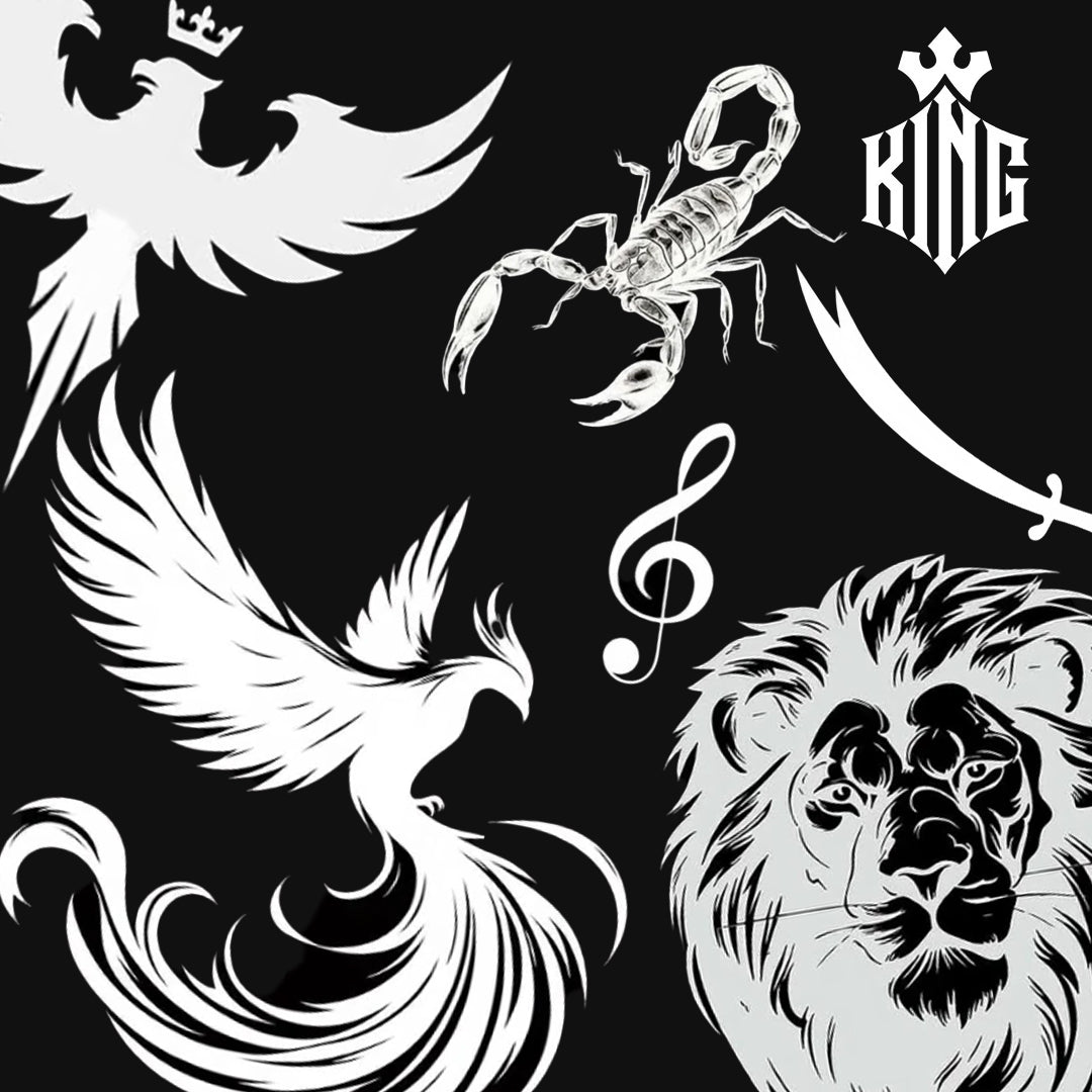3 x 3 Inch Tattoos